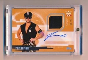 Fandango 2017 Topps WWE Undisputed Auto Shirt Relic #76/99 - Picture 1 of 2