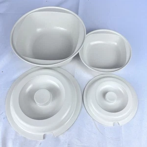 Juego de 2 cazuela vintage Tupperware Ultra 21 1545-1 y 1547-2 con tapas - Imagen 1 de 12