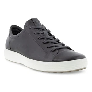 ECCO Men's Soft 7 City Sneaker Titanium - 470364-02244, Titanium - Picture 1 of 8