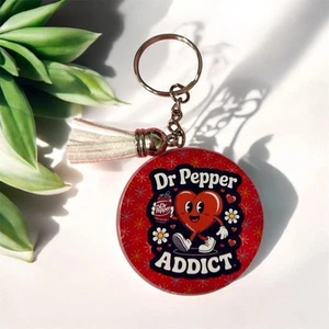 Dr Pepper Key Chain Handmade - Picture 1 of 2