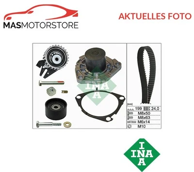 ZAHNRIEMEN-SATZ KIT SET + WASSERPUMPE INA 530 0562 30 A FÜR CADILLAC BLS 1.9 D - Bild 1 von 4