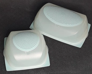 Tupperware, Käse-Max, Käseglocke klein + groß, türkis - Bild 1 von 9