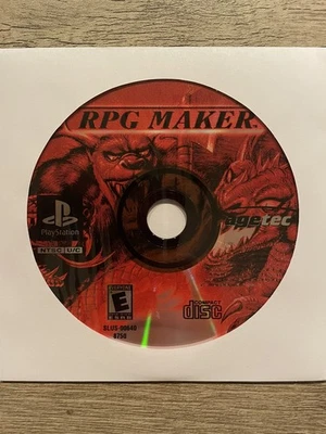 RPG Maker; Loose (Sony PlayStation 1, 2000) - Image 1 of 4