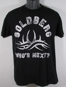 Maglietta WWE Wrestling Legends Bill GOLDBERG Who's Next taglia Medium nera - Foto 1 di 3