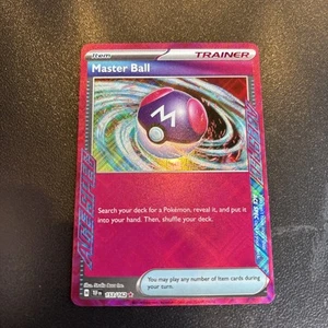 Master Ball SV05: Temporal Forces #153/162 - Pokemon TCG - Picture 1 of 6