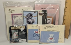 Lote De Colección De 6 Kits Punto De Cruz Cisne Y Lirios Colgar Allí Gatito June Grigg - Imagen 1 de 15