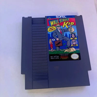 Carro Wall Street Kid para Nintendo NES 1990 AUTÉNTICO solamente Foto 1 de 2