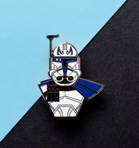 Star Wars Enamel Pin - Captain Rex - Aust stock Free AU Postage - Picture 1 of 2