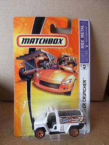 Matchbox MBX Metal SeriesCRITTER CRUNCHER #43 NUEVO EN PAQUETE - Imagen 1 de 2