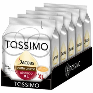 TASSIMO JACOBS Caffè Crema Classico XL,Kaffee, KAPSEL, Röstkaffee, 5x16 T-DISCS - Bild 1 von 2
