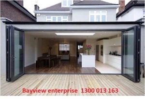 Aluminium Bifold Doors & Windows CUSTOM SIZES AT BARGAN PRICES - Picture 1 of 8