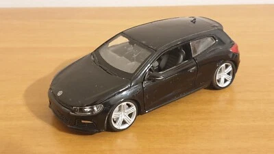 Modellino VOLKSWAGEN SCIROCCO R Bburago Burago scala 1/24 nero cod. 18-21060BK - Immagine 1 di 4