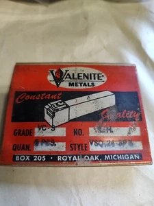 VALENTIN Metall Hartmetall Drehbank Wendeplatten VSO 24 3P3 L.H. 5 Stk. - Bild 1 von 4