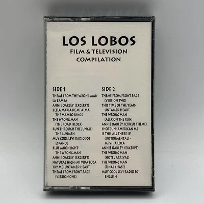Los Lobos Film and Television Compilation In-house  Promo SEALED! Cassette RARE! - Image 1 of 4