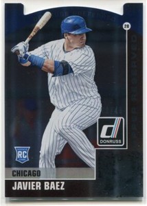 2015 Donruss Preferred Cut to the Chase Bronze 6 Javier Baez Rookie 8/49