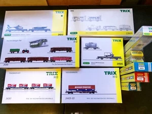 TRIX H0 Konvolut Leerkartons für Güterwagen und Personenwagen, 12 Stück. Lesen ! - Picture 1 of 11