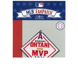 MVP 2021 Shohei Ohtani Fan Patch Los Angeles Angels Embroidered Iron on - Picture 1 of 2