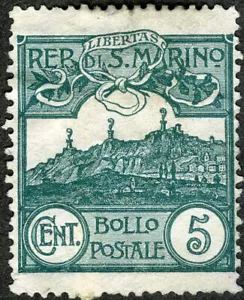 San Marino 1903 Mt. Titans MH (SC# 42) - Imagen 1 de 1