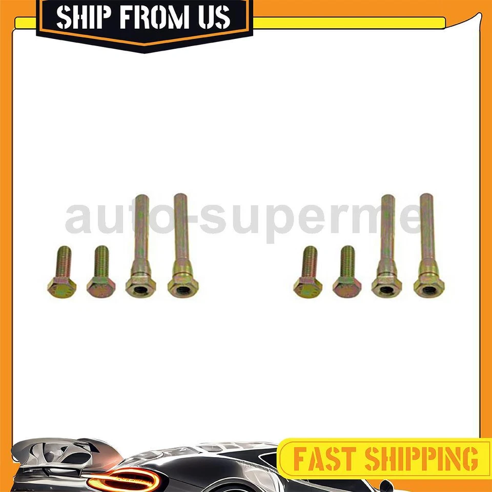 Pernos de pinza de freno trasero 2 piezas para 2006 2007 2008 2009 2010 GMC Sierra 1500 4,8 L Foto 1 de 4