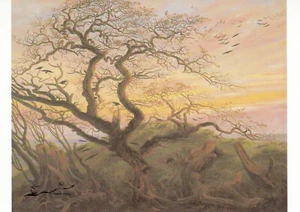 Postkarte - Caspar David Friedrich: Der Rabenbaum - Picture 1 of 1