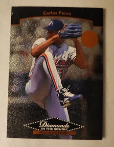 1995 Upper Deck Baseball Card #15 Carlos Perez Diamonds In The Rough - Picture 1 of 2