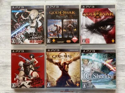 SONY PS3 No More Heroes & God of War & El Shaddai  set from Japan - Image 1 of 4