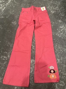 VINTAGE Girls GYMBOREE Pink Golf Pond Flare PANTS Sz 9 NWT - Picture 1 of 3