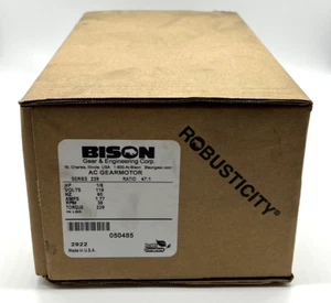 Bison AC Gear Motor - NEW - Bild 1 von 4