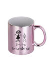 60 Second Makeover Limited I'm The Grandma Pink Mug Girl Stick Person People Cup