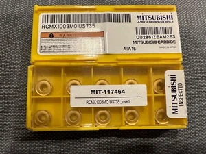 INSERTOS DE CARBURO MITSUBISHI CANTIDAD 10 RCMX1003M0 US735 - Imagen 1 de 1