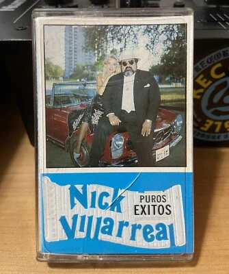 Nick Villarreal 1991 Cassette Puros Exitos VG+ Tejano Tex Mex RARE - Image 1 of 4