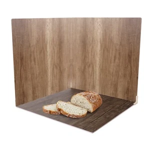 Kit Doble Tableros PVC Efecto Madera Marrón Oscuro/Claro 60x60cm - 60x60cm, 5mm, 2kg - Imagen 1 de 7