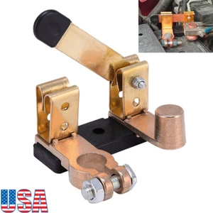 Cuchillo de desconexión de batería de coche cuchilla interruptor poste superior resistente apagado 12/24V - Imagen 1 de 14