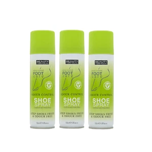Odour Control SHOE Spray - Antibacterial - Anti fungal- 150ml x 3 pack - Picture 1 of 5