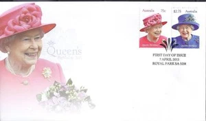 AUSTRALIA, 2105 QE11 CUMPLEAÑOS, ILUSTRADO FDC - Imagen 1 de 1