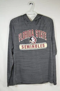 Florida State Seminoles Colosseum Leight Weight Long Sleeve Med Hoodie Shirt T41 - Picture 1 of 3