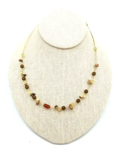 Lia Sophia Multi Stone 16" Fashion Jewelry Necklace Great Gift New in Box - Picture 1 of 2
