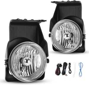 Phares antibrouillard compatible avec GMC Sierra 1500/1500 HD/2500/2500 HD/3500 2003-2006, - Photo 1/7