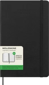 Moleskine Undatiert 12 Monate Wochentagebuch Hardcover Großformat (13 cm breit x 21 cm _ - Bild 1 von 9