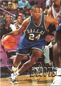 1997 Fleer Hubert Davis #303 Dallas Mavericks Basketball Card - Picture 1 of 2