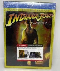 Indiana Jones And The Kingdom Of The Crystal Skull NEW Blu-Ray Target Exclusive - Picture 1 of 11