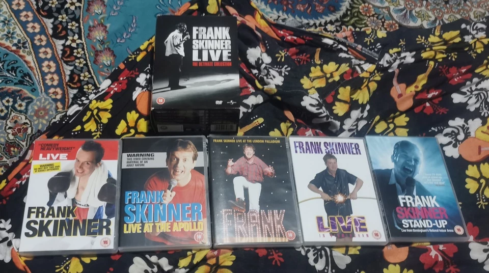 Frank Skinner Live The Ultimate Collection DVD 5-Disc Comedy Stand-Up Box Set - Image 1 of 3