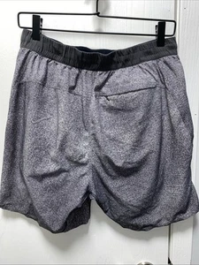 Lululemon T.H.E Short 7" gefütterte Trainingsshorts Herren Medium meliert grau - Bild 1 von 8