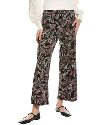 Jones New York Printed Moss Crepe Wide-Leg Pull-On Pants Women's XL Black Multi - Image 1 of 4