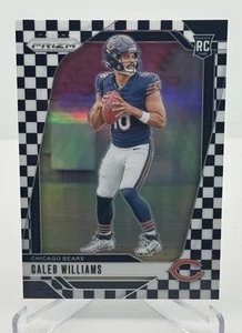 CALEB WILLIAMS 2024 Panini Prizm Black And White Checkerboard #301 RC Bears SSP - Picture 1 of 6