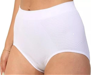 Ladies Control Pants Brief Seamless Maxi Slimming Firming Knickers sizes S- 2XL - Picture 1 of 11