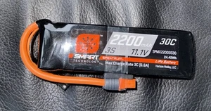 Batería LiPo Inteligente Spektrum SPMX22003S30 2200mAh 3S 11.1V 30C - Imagen 1 de 2