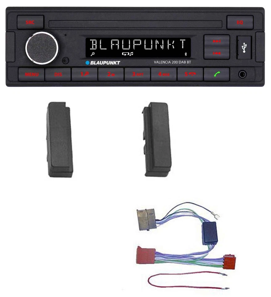Blaupunkt DAB MP3 Bluetooth USB Autoradio für Audi A3 8L TT 8N bis 99 Aktivsyste - Bild 1 von 4