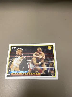 2018 Topps Heritage Wwe Big Legends "Million Dollar Man" Ted DiBiase #BL35 - Image 1 of 2