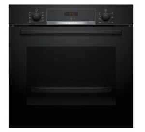 Bosch HBA514BB3 Einbau Backofen 60cm Schwarz 7Heizarten LED-Display Versenkknebe - Bild 1 von 5